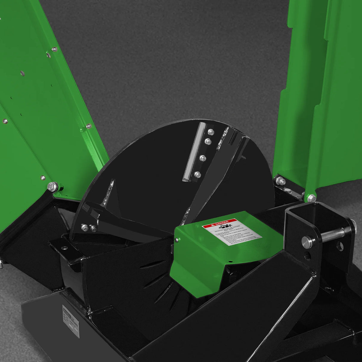 MechMaxx 3-Point PTO Stump Grinder & Wood Chipper Bundle – Green
