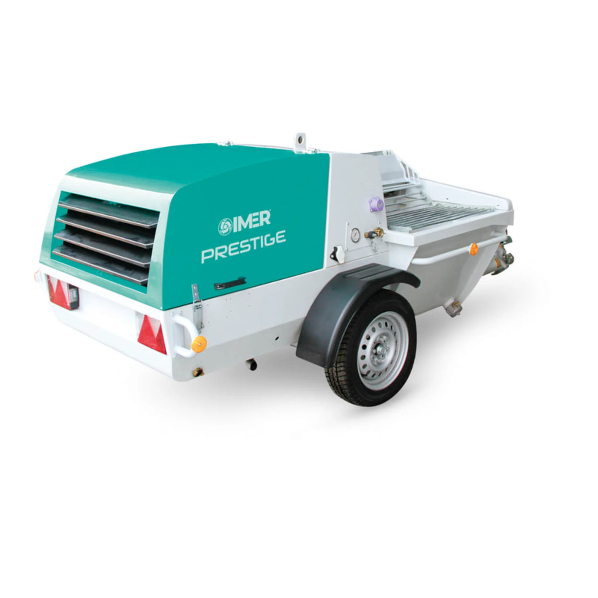 IMER Prestige 300 Towable Diesel Hydraulic Concrete Pump and Sprayer