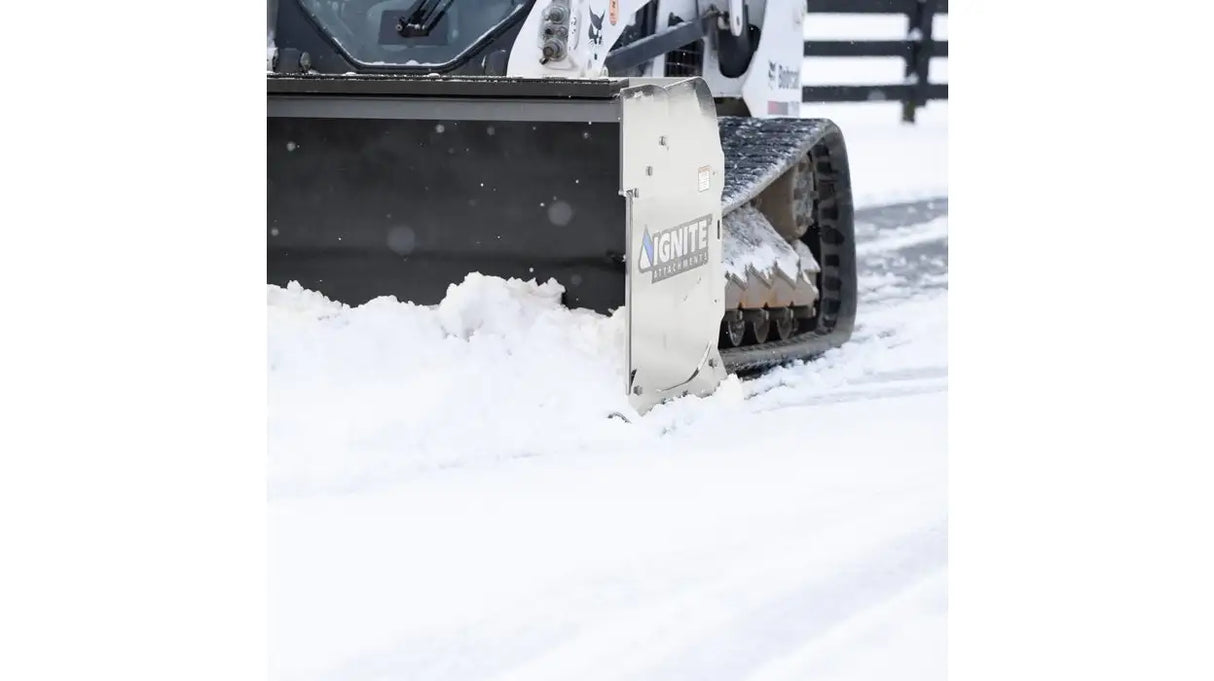 Ignite Attachments 91 in Skid Steer Snow Pusher