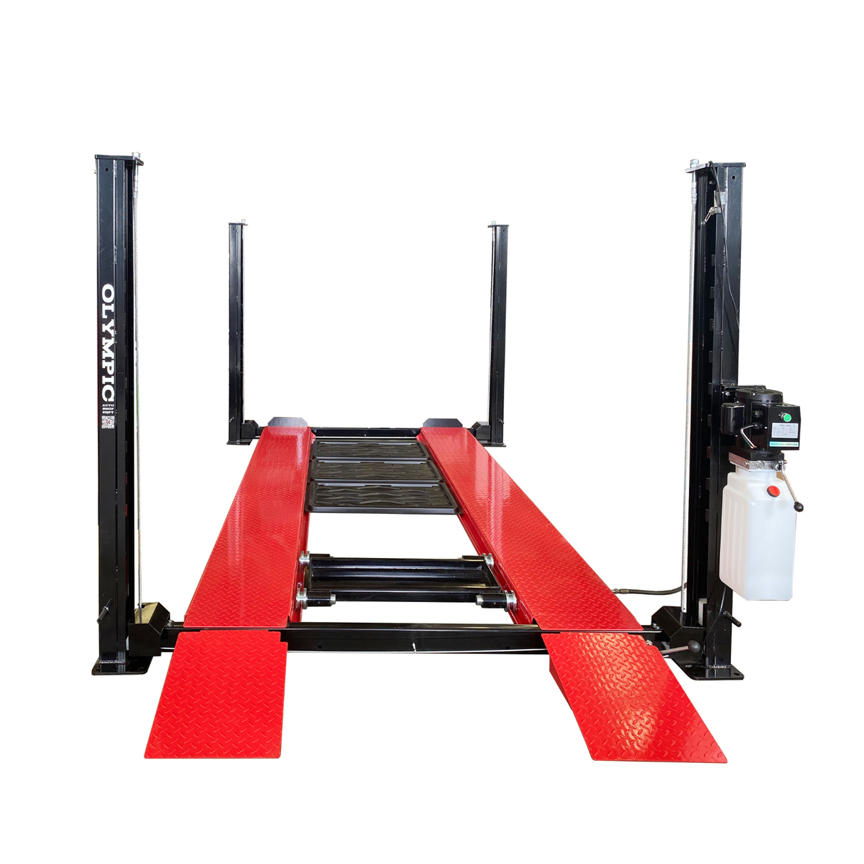 Olympic Equipment 6,000 lb Compact Portable Storage 4-Post Car Lift 4PC-6