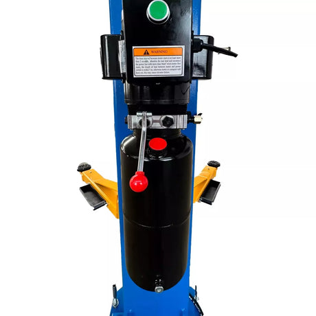 Katool KT-2PL220 two post lift power unit side view