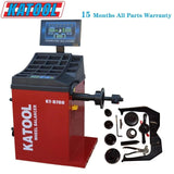 Katool KT-B760 wheel balancer digital display and control panel