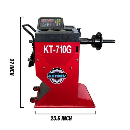 Katool KT-710G wheel balancer balancing shaft and cone set