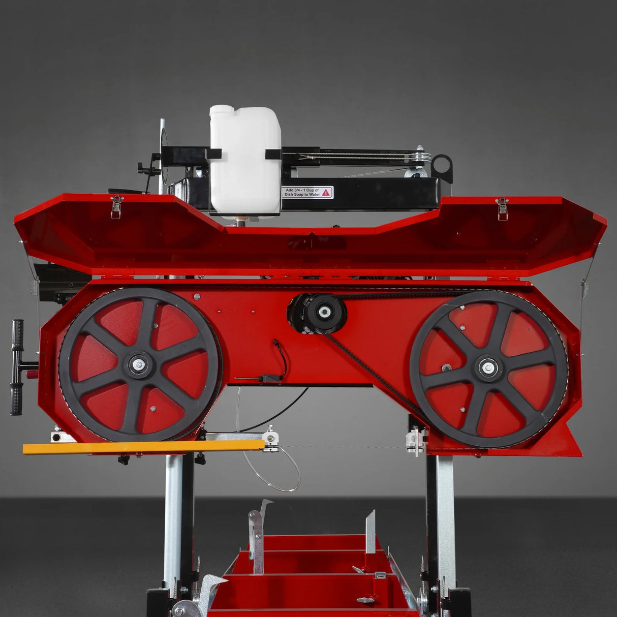 MechMaxx 26" Portable Sawmill, 459cc 15HP E-Start Gasoline Engine, 20" Board Width, 13' Track Length, SM-26