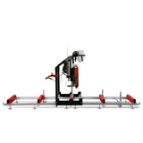 MechMaxx 26" Portable Sawmill, 459cc 15HP E-Start Gasoline Engine, 20" Board Width, 13' Track Length, SM-26
