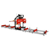 MechMaxx 26" Portable Sawmill (5x Blades Included), KOHLER CH440 429cc E-Start Gasoline Engine, 20" Board Width, 20' Track Length (13' Track Length + 6.4' Track Extension Included), SM-26