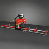 MechMaxx 26" Portable Sawmill (5x Blades Included), KOHLER CH440 429cc E-Start Gasoline Engine, 20" Board Width, 20' Track Length (13' Track Length + 6.4' Track Extension Included), SM-26