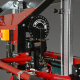 MechMaxx 32" Portable Sawmill (5 x Blades Included), KOHLER CH440 429cc E-Start Gasoline Engine, 26.5" Board Width, 20' Track Length (13' Track Length + 6.4' Track Extension Included), SM-32