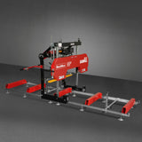 MechMaxx 32" Portable Sawmill, KOHLER CH440 429cc E-Start Gasoline Engine, 26.5" Board Width, 13' Track Length, SM-32