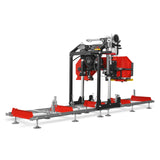 MechMaxx 18" Portable Sawmill, 212cc 7HP Gasoline Engine, 15" Board Width, 10' Track Length, SM-18