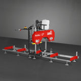 MechMaxx 18" Portable Sawmill, 212cc 7HP Gasoline Engine, 15" Board Width, 10' Track Length, SM-18