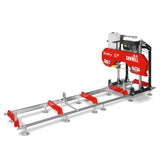 MechMaxx 18" Portable Sawmill, 212cc 7HP Gasoline Engine, 15" Board Width, 10' Track Length, SM-18