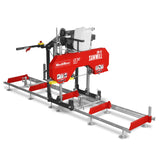 MechMaxx 18" Portable Sawmill, 212cc 7HP Gasoline Engine, 15" Board Width, 10' Track Length, SM-18