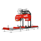 MechMaxx 18" Portable Sawmill, 212cc 7HP Gasoline Engine, 15" Board Width, 10' Track Length, SM-18