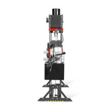 100 Ton H-Frame Electric Hydraulic Shop Press with Hand Winch, 110V Motor, Fully Welded Steel Frame, Safety Guard, HSP100E