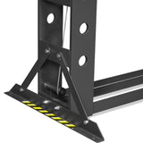 100 Ton H-Frame Electric Hydraulic Shop Press with Hand Winch, 110V Motor, Fully Welded Steel Frame, Safety Guard, HSP100E