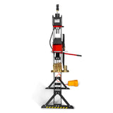20 Ton H-Frame Air/Hydraulic Shop Press with Press Pin Kit, Fully Welded Steel Frame, Safety Guard, Foot Pedal Control, HSP20