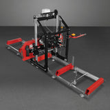 MechMaxx 26" Portable Sawmill, 459cc 15HP E-Start Gasoline Engine, 20" Board Width, 13' Track Length, SM-26