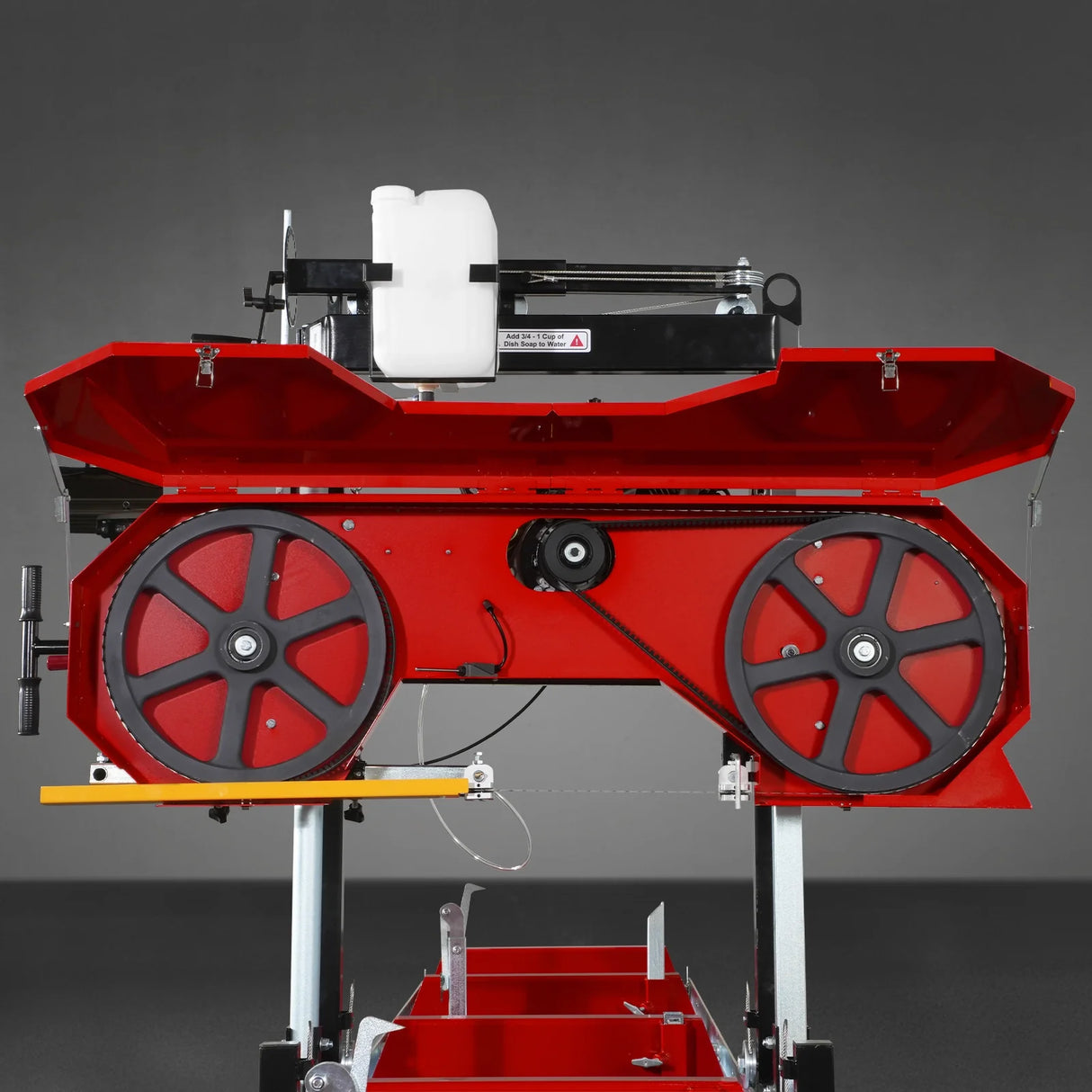 MechMaxx 26" Portable Sawmill (5x Blades Included), 459cc 15HP E-Start Gasoline Engine, 20" Board Width, 20' Track Length (13' Track Length + 6.4' Track Extension Included), SM-26