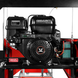 MechMaxx 26" Portable Sawmill (5x Blades Included), 459cc 15HP E-Start Gasoline Engine, 20" Board Width, 20' Track Length (13' Track Length + 6.4' Track Extension Included), SM-26