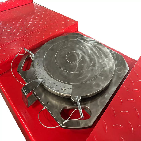 Olympic Equipment Stainless Steel Turntables for Open-Front Alignment Lifts SSTT