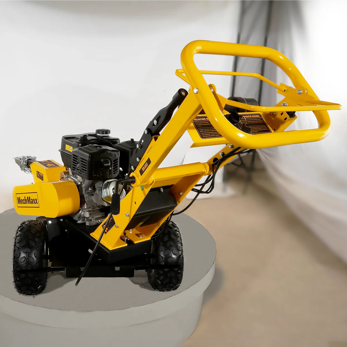 MechMaxx 15 inch 15HP 420cc DUCAR E-Start Stump Grinder with Tow Bar,  SG380