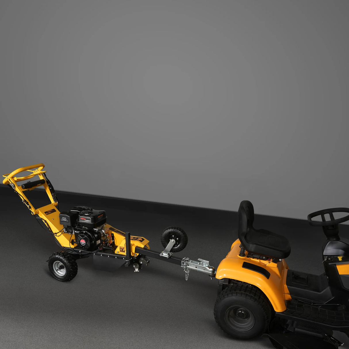MechMaxx 15 inch 15HP 420cc DUCAR E-Start Stump Grinder with Tow Bar,  SG380