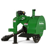 MechMaxx 3-Point PTO Stump Grinder & Wood Chipper Bundle – Green
