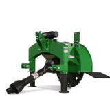 MechMaxx 3-Point PTO Stump Grinder with 34 Carbide Teeth (PTO Shaft Included with Slip Clutch), for 15-45HP Tractor, SG24 – Green