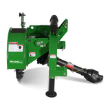 MechMaxx 3-Point PTO Stump Grinder & Wood Chipper Bundle – Green