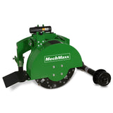 MechMaxx 3-Point PTO Stump Grinder & Wood Chipper Bundle – Green