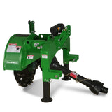 MechMaxx 3-Point PTO Stump Grinder & Wood Chipper Bundle – Green