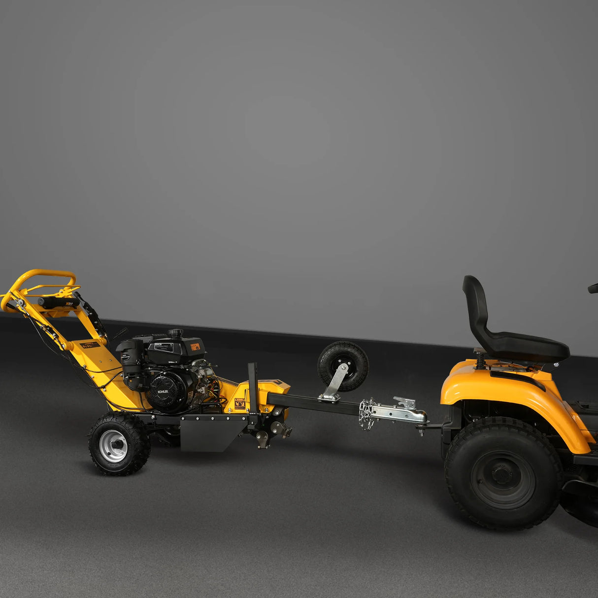 MechMaxx 15-inch 14hp 429cc KOHLER E-Start Stump Grinder with Tow Bar,  SG380