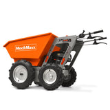 MechMaxx 660lbs Capacity 6.5HP Gas Powered Wheelbarrow  Cart T25 4F+1R Gearbox , T25