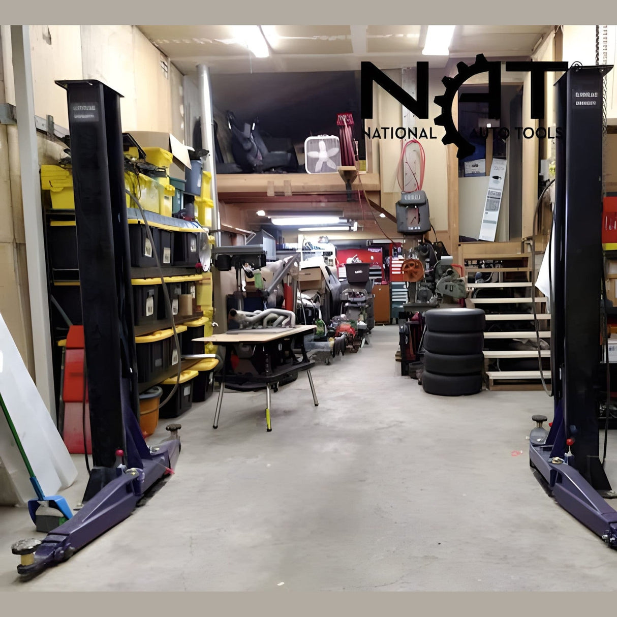 Triumph C7000 7,000 lbs Portable Two Post Lift