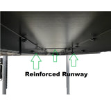 Triumph NSS-8 X1 8,000 lb Service and Storage 4-Post Lift, Lift-Gate Delivery