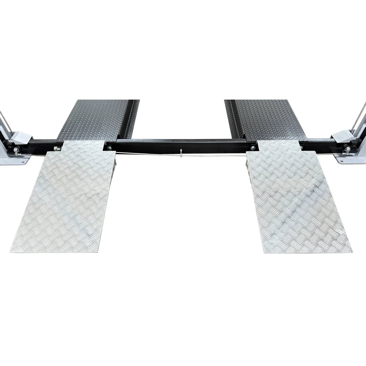 Triumph USA8000XLT 8,000 lb 4-Post Lift, Made in USA, Extended-Length Service & Storage Lift, Caster Kit + Jack Tray + 3 Drip Trays