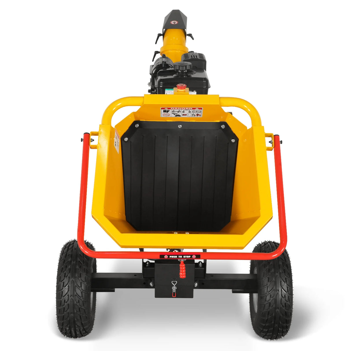 MechMaxx 6 inch E-start B&S VANGUARD 408cc 14hp Gasoline Engine Powered Drum Wood Chipper,   P4206