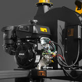 MechMaxx 5 inch E-Start KOHLER 429cc 14hp Gasoline Engine Powered Disc Wood Chipper with Taillight ,  P4205