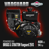 MechMaxx 6 inch E-start B&S VANGUARD 408cc 14hp Gasoline Engine Powered Drum Wood Chipper ,  P4206