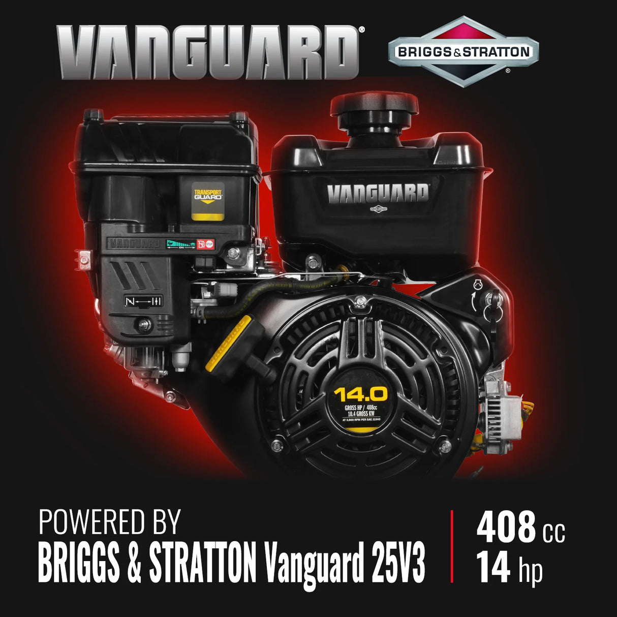 MechMaxx 6 inch E-start B&S VANGUARD 408cc 14hp Gasoline Engine Powered Drum Wood Chipper,   P4206