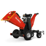 MechMaxx 6 inch KOHLER E-Start 429cc 14HP Gas Powered 4 - Wheel Drum Wood Chipper with Taillight ,  B150