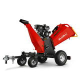 MechMaxx 6 inch KOHLER E-Start 429cc 14HP Gas Powered 4 - Wheel Drum Wood Chipper with Taillight ,  B150