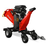 MechMaxx 8 inch ZONSEN E-Start 1000cc 35hp Gas Powered 4 - Wheel Drum Wood Chipper with Taillight ,  B200