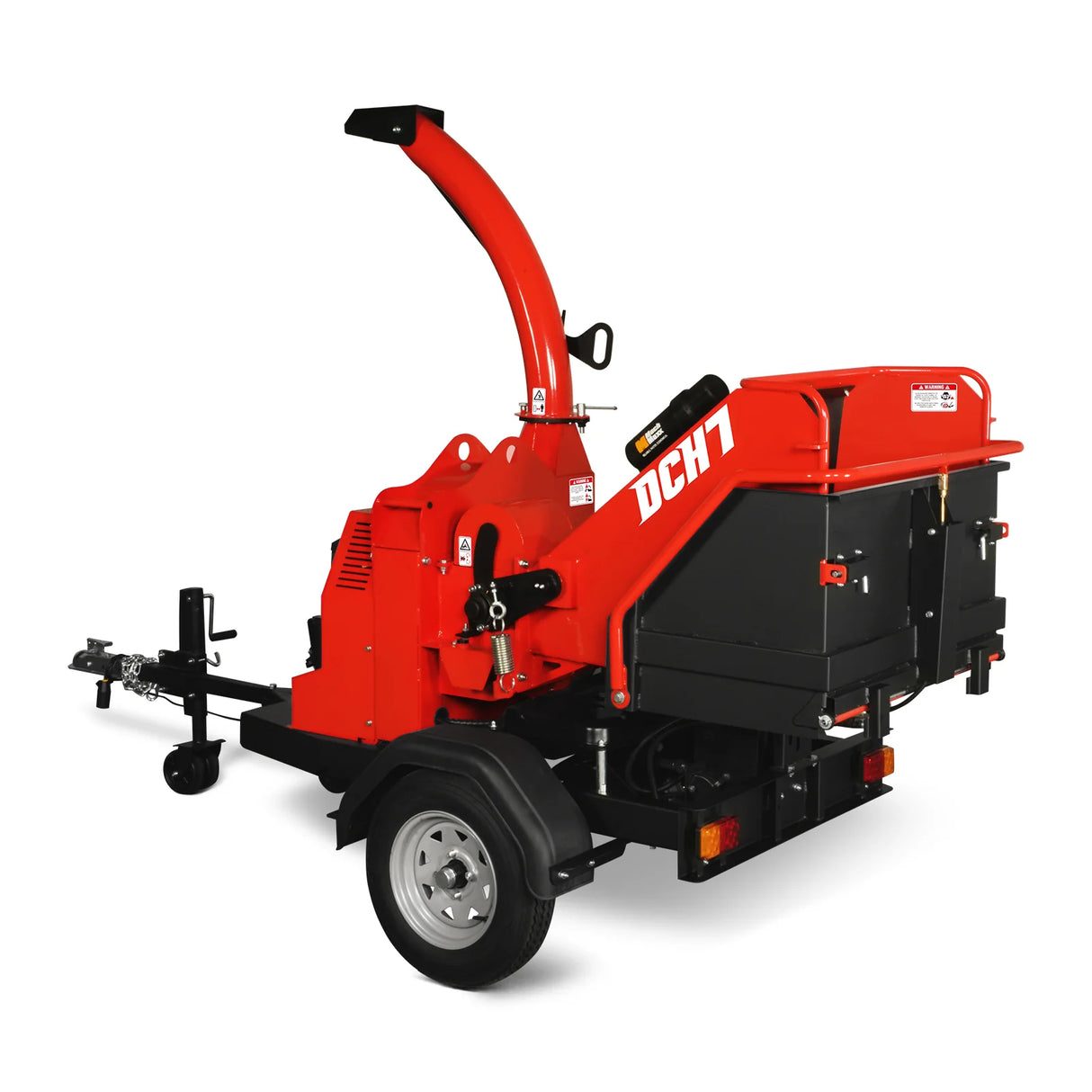 MechMaxx 25hp 750cc Twin Cylinder ZONSEN Petrol Engine 7" Hydraulic Feeding Wood Chipper,  DCH7