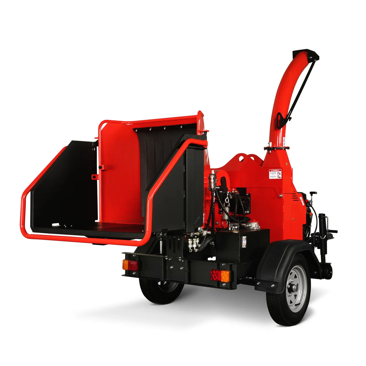 MechMaxx 25hp 750cc Twin Cylinder ZONSEN Petrol Engine 7" Hydraulic Feeding Wood Chipper,  DCH7