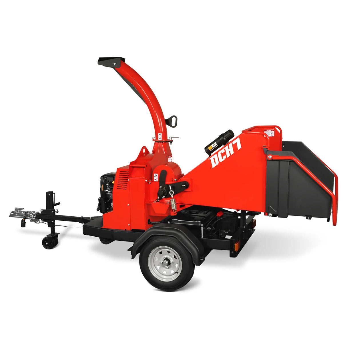 MechMaxx 25hp 750cc Twin Cylinder ZONSEN Petrol Engine 7" Hydraulic Feeding Wood Chipper,  DCH7