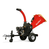 MechMaxx 5 inch E-start DUCAR 420cc 15hp Gasoline Engine Powered Disc Wood Chipper with Taillight ,  P4205