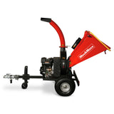 MechMaxx 5 inch E-start DUCAR 420cc 15hp Gasoline Engine Powered Disc Wood Chipper with Taillight ,  P4205