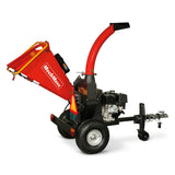 MechMaxx 5 inch E-start DUCAR 420cc 15hp Gasoline Engine Powered Disc Wood Chipper with Taillight ,  P4205